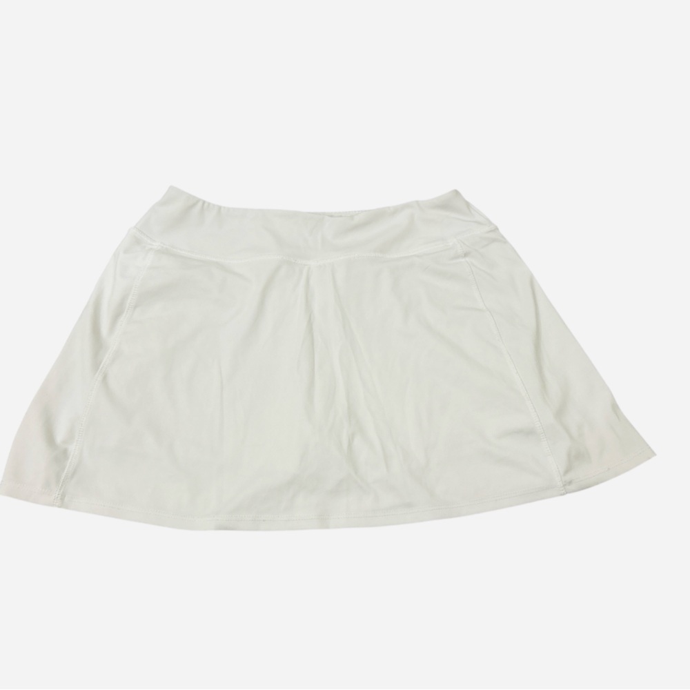 Madewell White A-Line Midi Tennis/Pickleball Skort